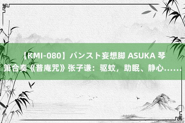 【KMI-080】パンスト妄想脚 ASUKA 琴箫合奏《普庵咒》张子谦：驱蚊，助眠、静心……