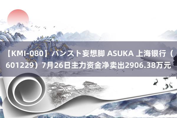 【KMI-080】パンスト妄想脚 ASUKA 上海银行（601229）7月26日主力资金净卖出2906.38万元