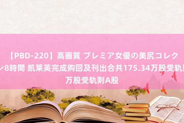 【PBD-220】高画質 プレミア女優の美尻コレクション8時間 凯莱英完成购回及刊出合共175.34万股受轨则A股