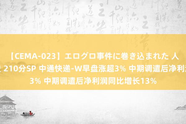 【CEMA-023】エログロ事件に巻き込まれた 人妻たちの昭和史 210分SP 中通快递-W早盘涨超3% 中期调遣后净利润同比增长13%